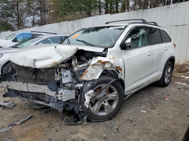 TOYOTA HIGHLANDER 2018 white  gas  37400993 5TDYZRFH7JS278869 5TDYZRFH7JS278869 photo #1